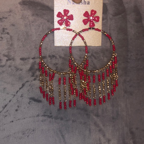 NATASHA Statement Earrings - Picture 1 of 4